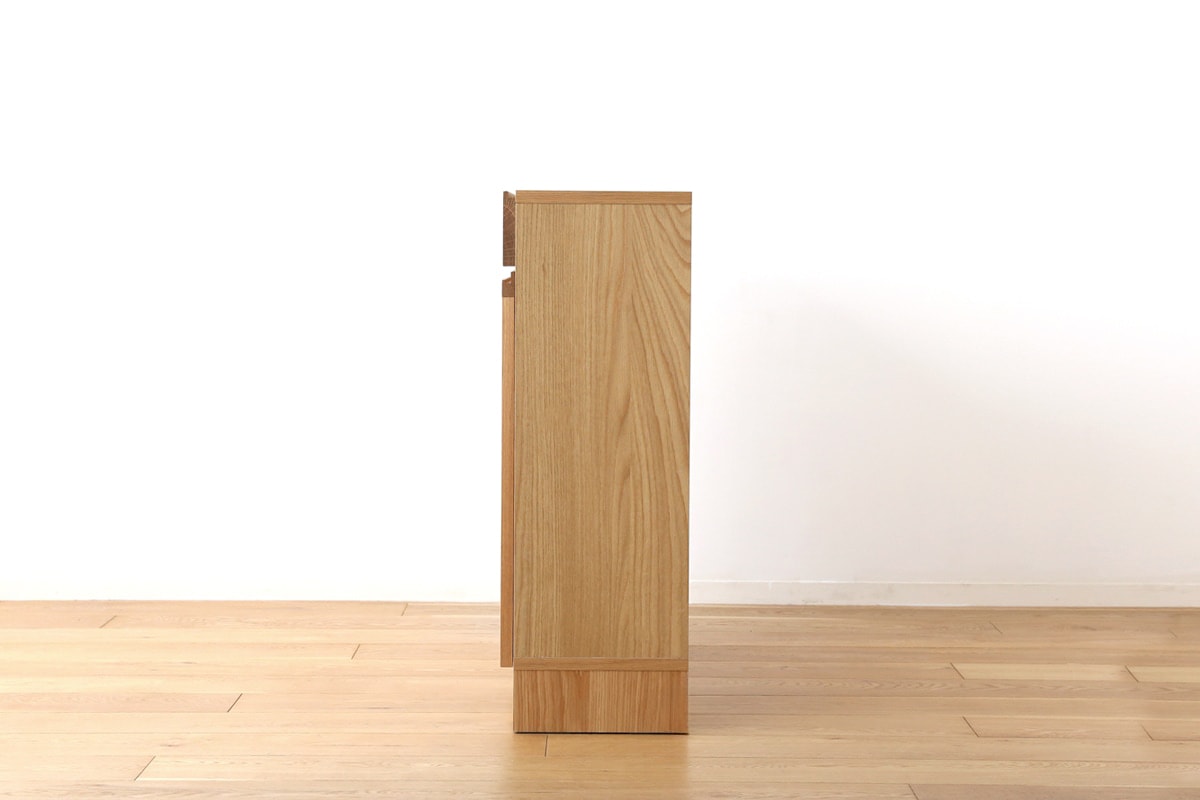 LECCE 120薄型キャビネット オーク