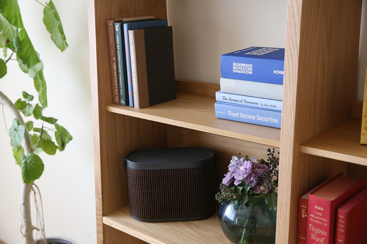 GALLE ガレ SHELF SET2 オーク 幅127cm (65 本棚 (右加工あり) + 59 本棚 パーツ + エンドパネル(右エンド))