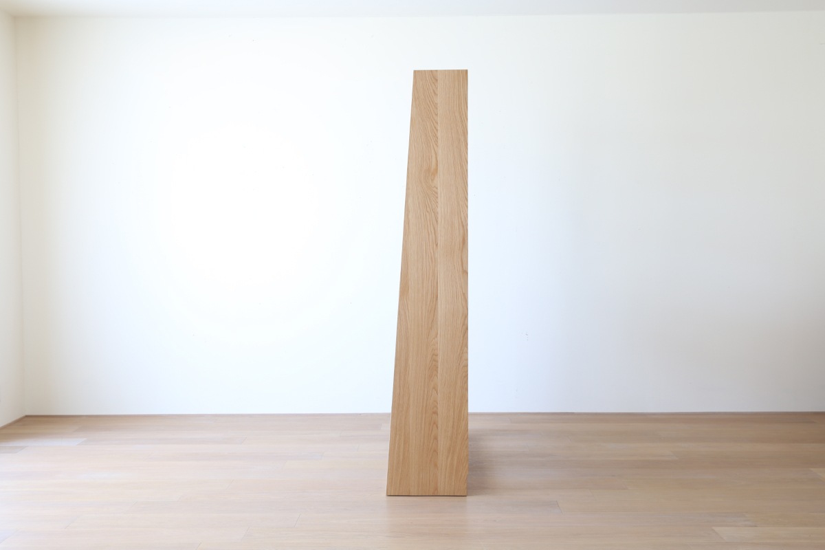 GALLE ガレ SHELF SET2 オーク 幅127cm (65 本棚 (右加工あり) + 59 本棚 パーツ + エンドパネル(右エンド))