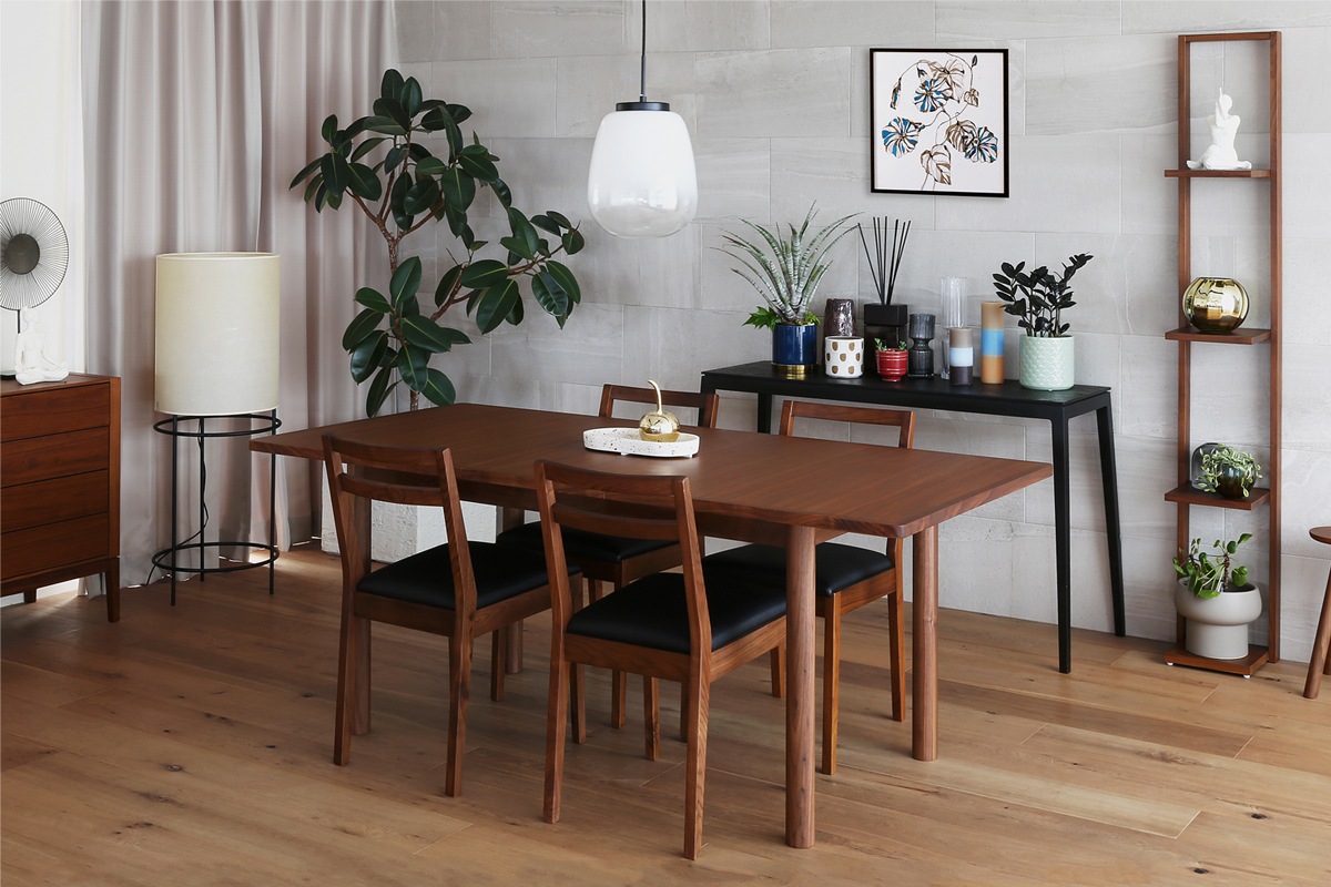 ORP DINING TABLE 伸長式 ウォルナット 