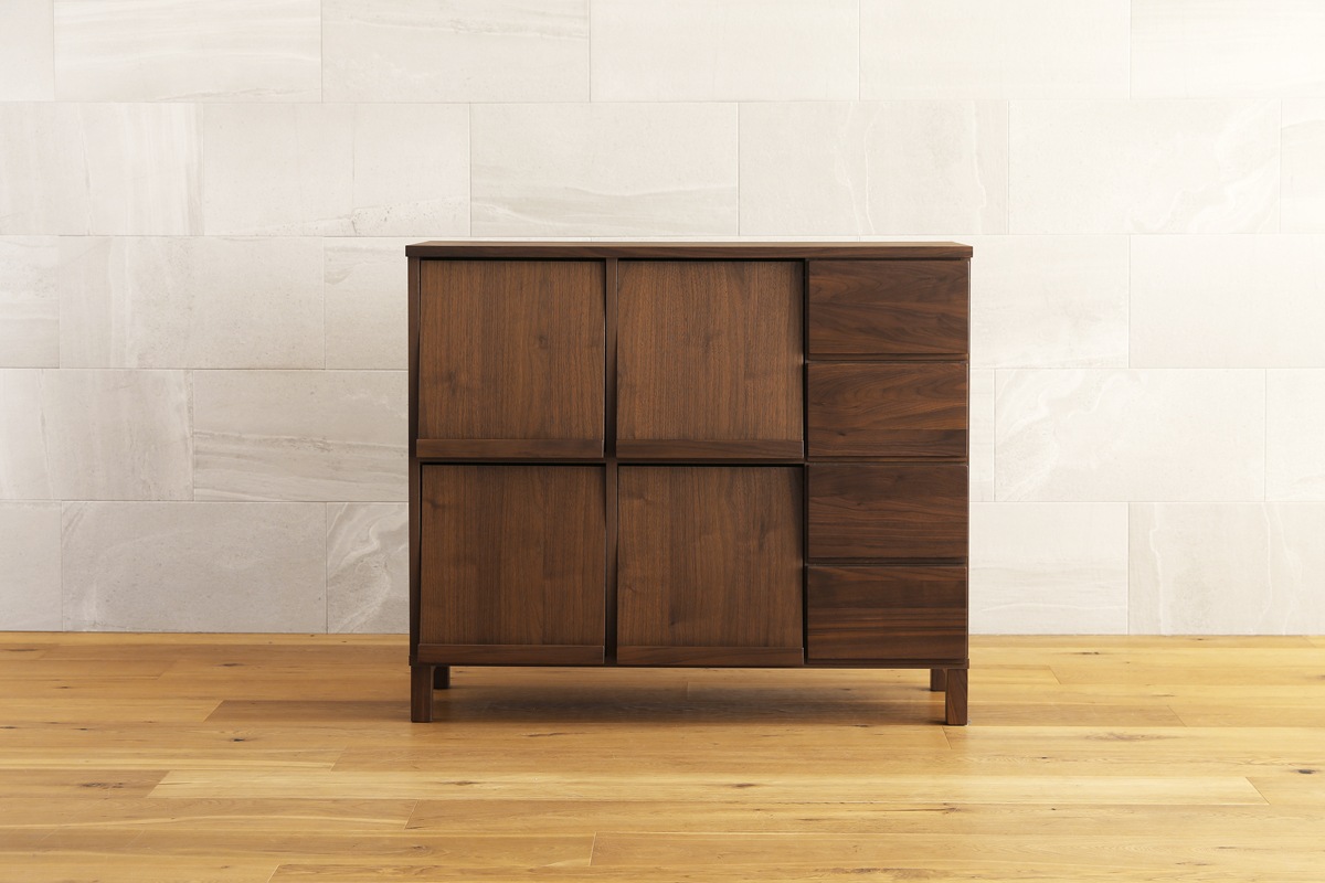 【廃番10%OFF】LECCE 105マガジンラック ウォルナット