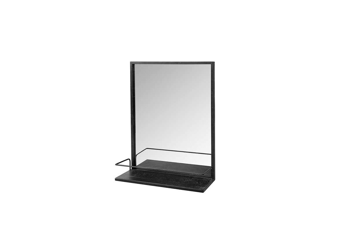 【廃番20%OFF】MIRROR 'TALJA' W/SHELF IRON(HBC-198)