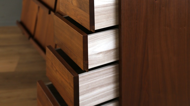 【廃番10%OFF】LECCE 77マガジンラック ウォルナット