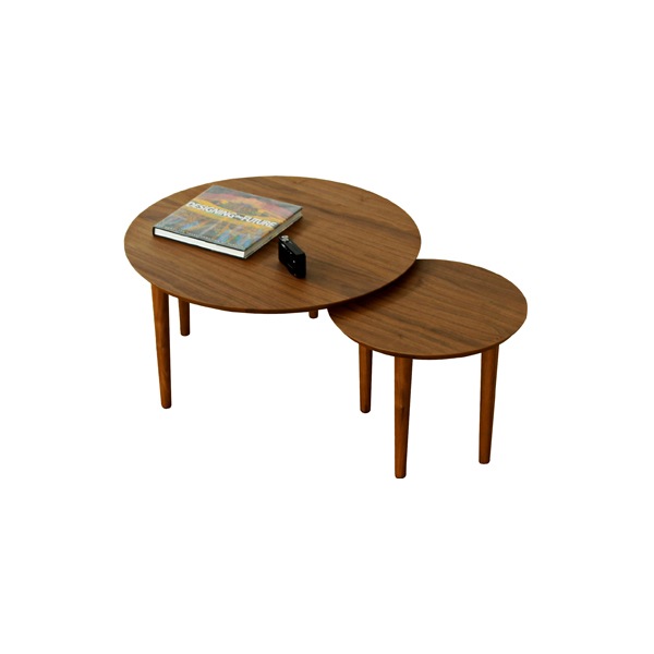 BALLOON LIVING TABLE 69-2枚 伸長式 ウォルナット