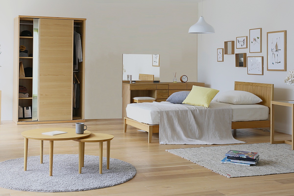 BALLOON LIVING TABLE 69-2枚 伸長式 ウォルナット