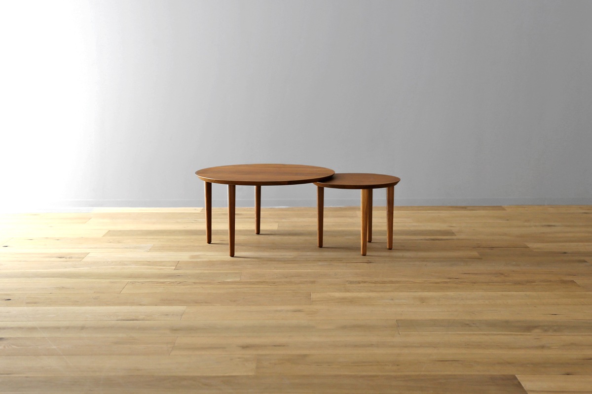 BALLOON LIVING TABLE 69-2枚 伸長式 ウォルナット