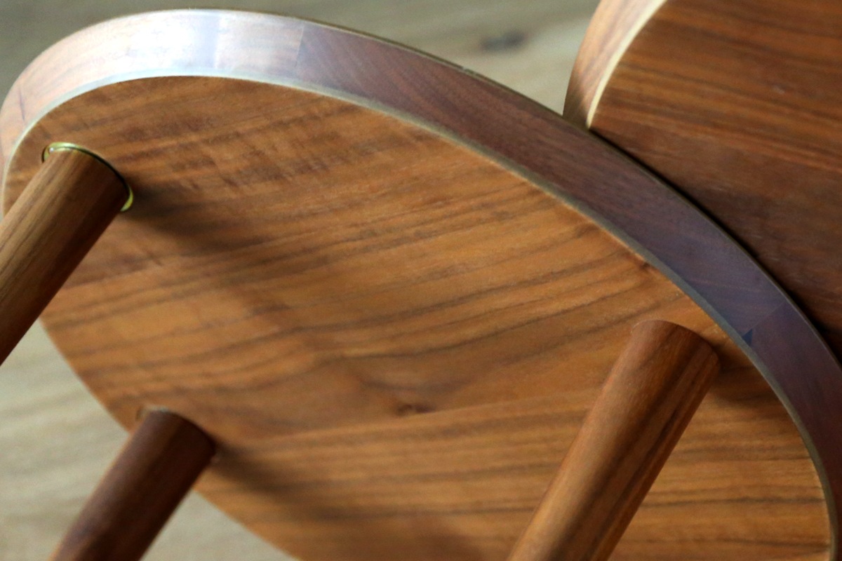 BALLOON LIVING TABLE 69-2枚 伸長式 ウォルナット