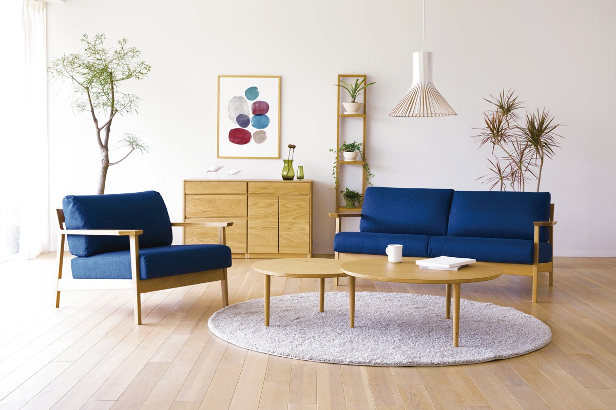 BALLOON バルーン LIVING TABLE 90-2枚テーブル 伸長式 ウォルナット