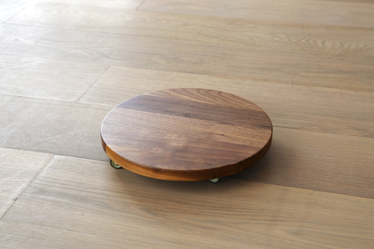 PLANTER BASE シングル Φ29cm ウォルナット