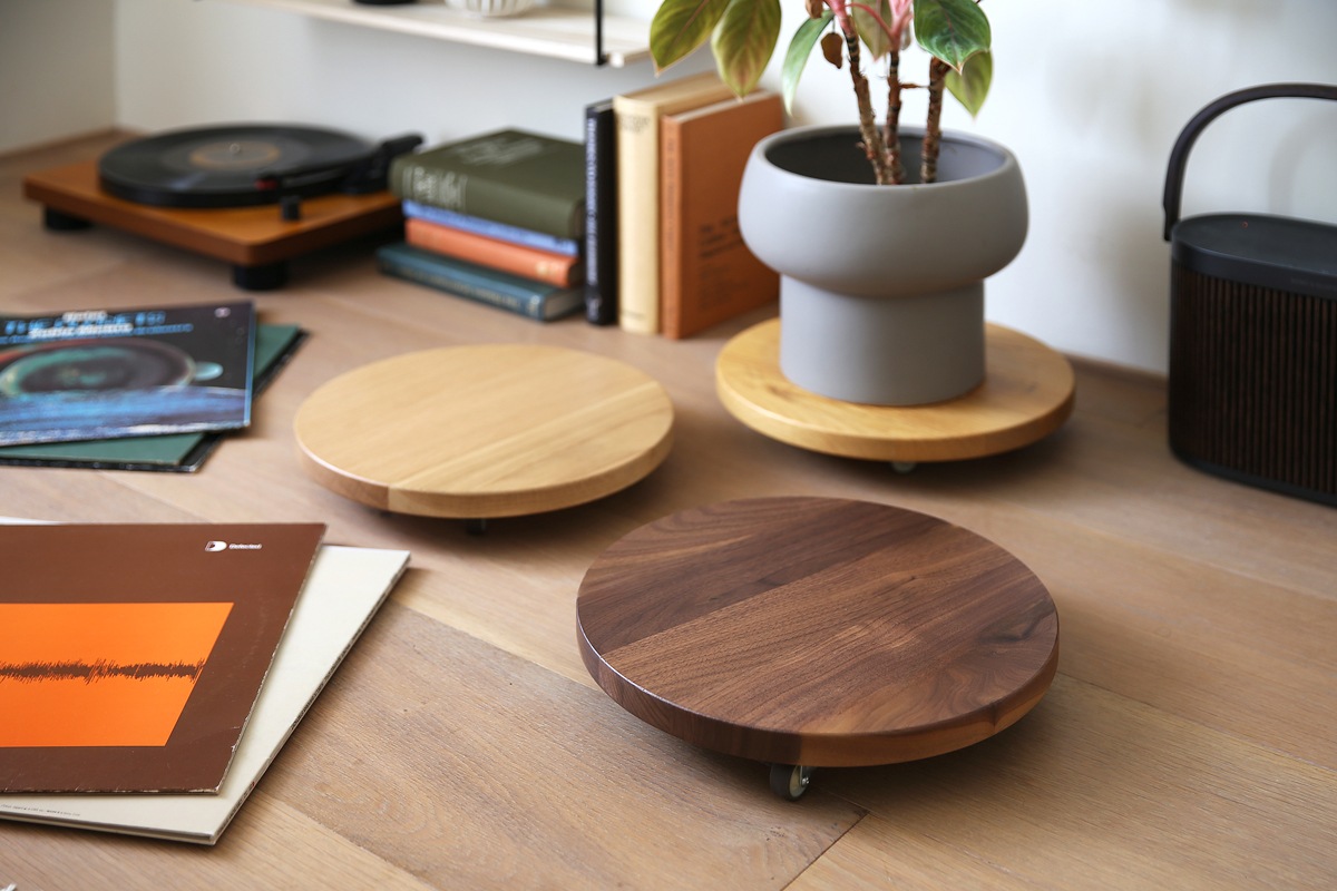 PLANTER BASE シングル Φ29cm ウォルナット