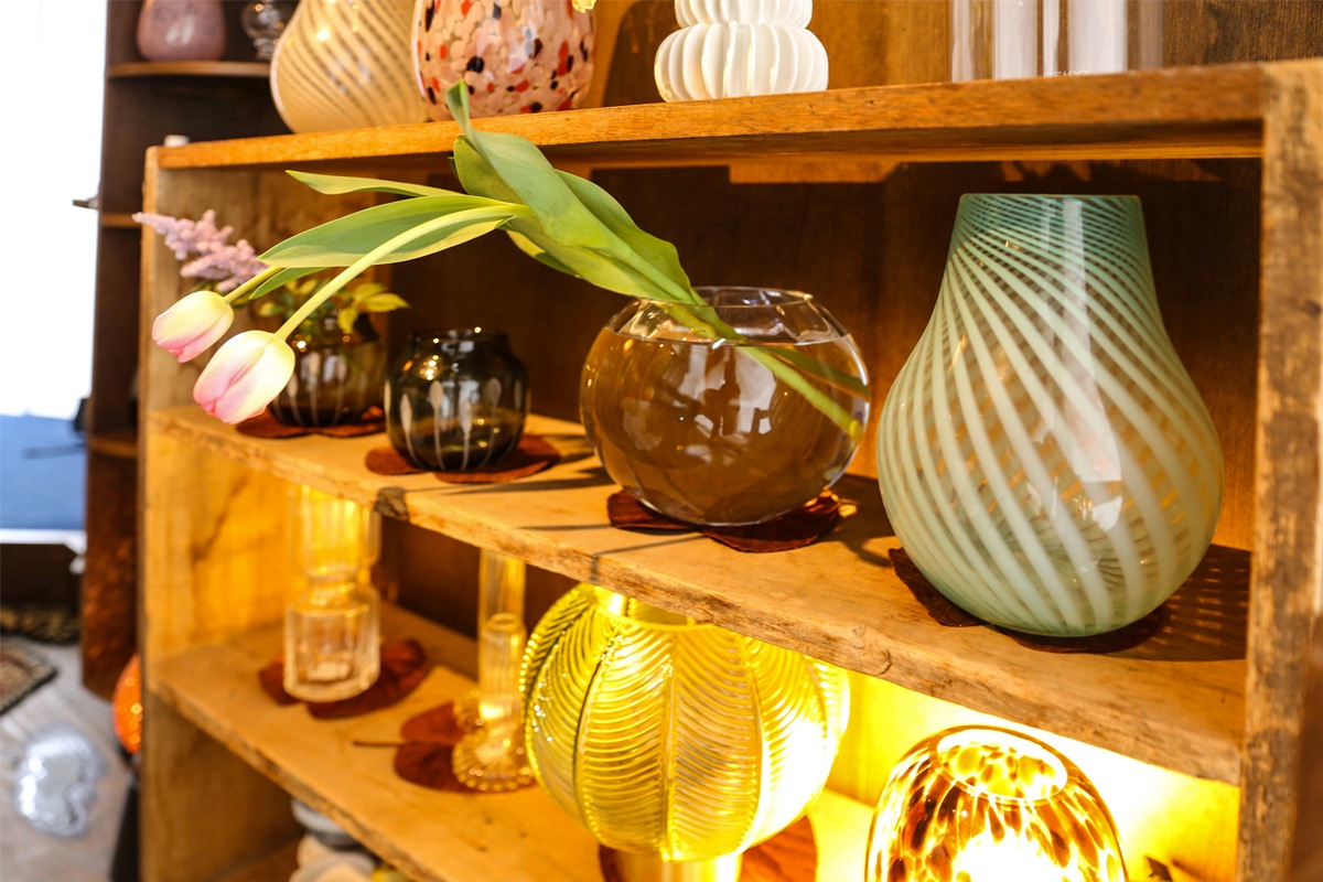 VASE 'ADA CROSSSTRIPE'(HBC-247,248)