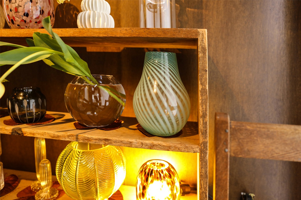 VASE 'ADA CROSSSTRIPE'(HBC-247,248)