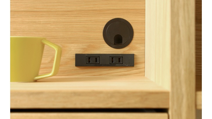 GALLE 59デスクパーツ ウォルナット