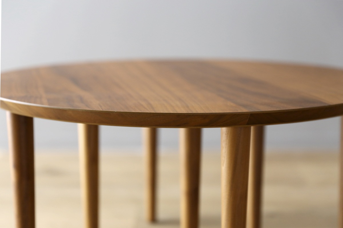 BALLOON LIVING TABLE 90-3枚 伸長式 ウォルナット