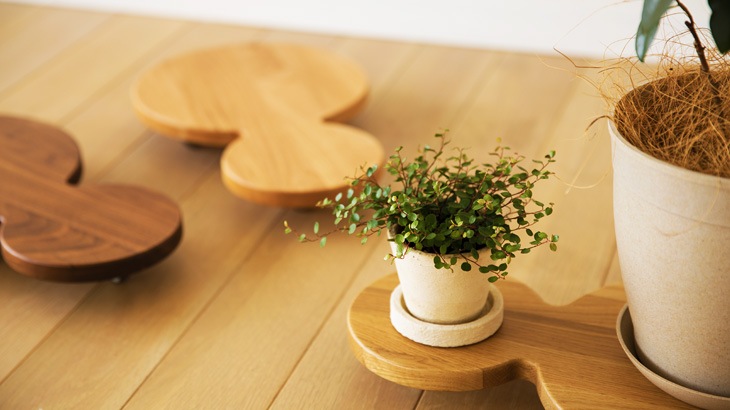 PLANTER BASE ダブル ウォルナット