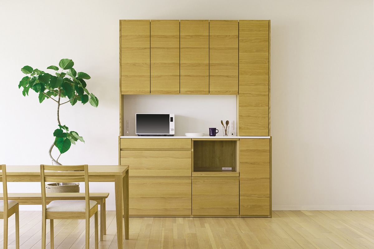 HARVEST ハーベスト 【壁面タイプ】set 36【幅168～182cm】オーク/ウォルナット