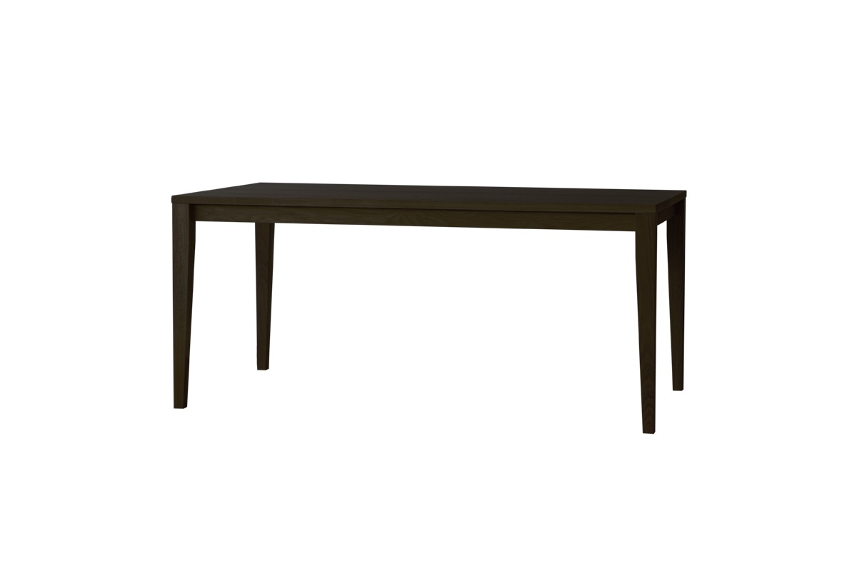 PLAIN DINING TABLE サイズオーダー オーク 黒塗装