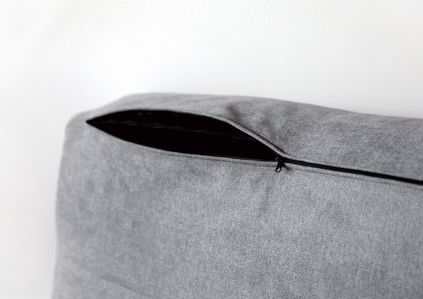 LEO SOFA 2.5人掛け グレー オーク脚/ウォルナット脚