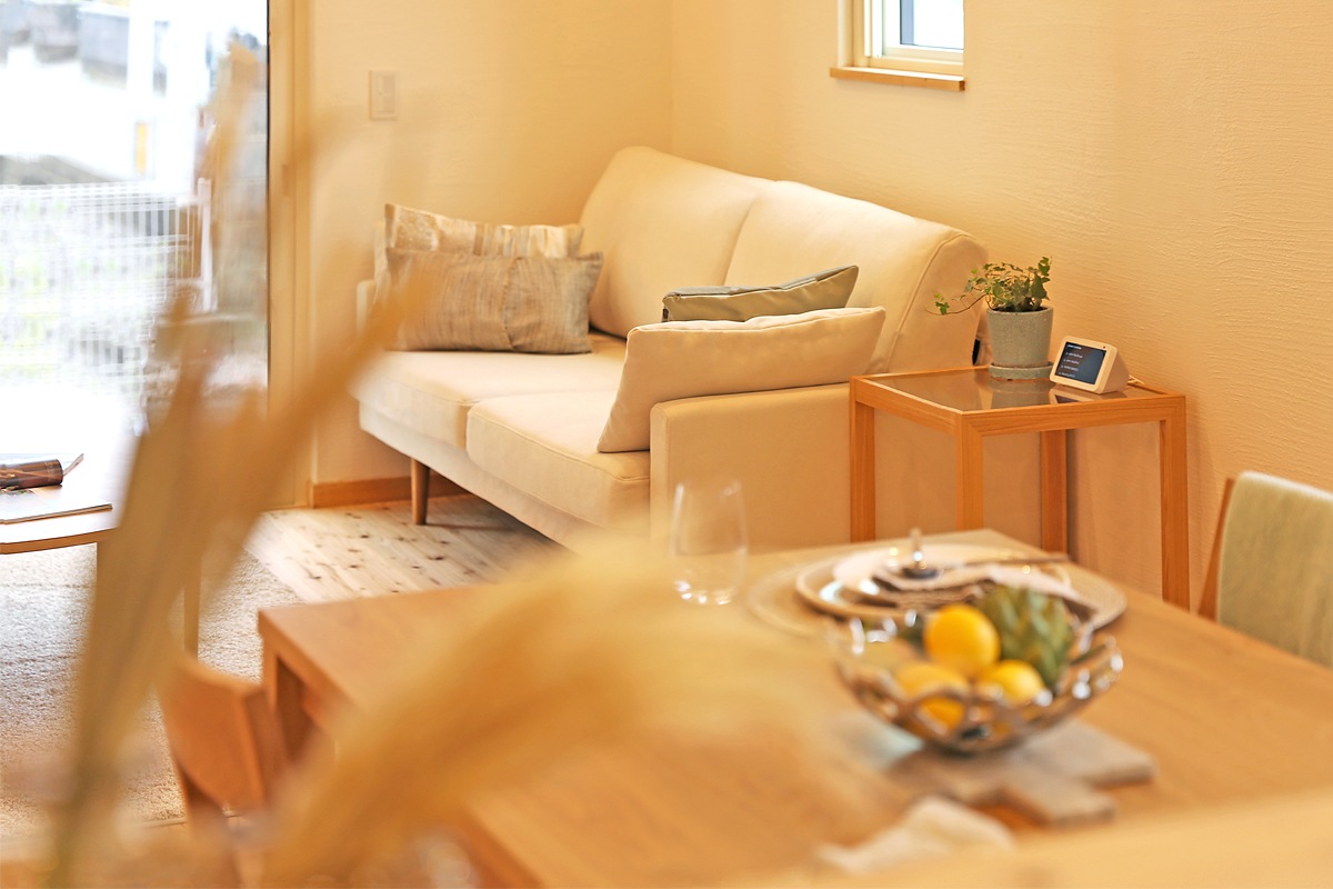 LEO SOFA 2.5人掛け グレー オーク脚/ウォルナット脚