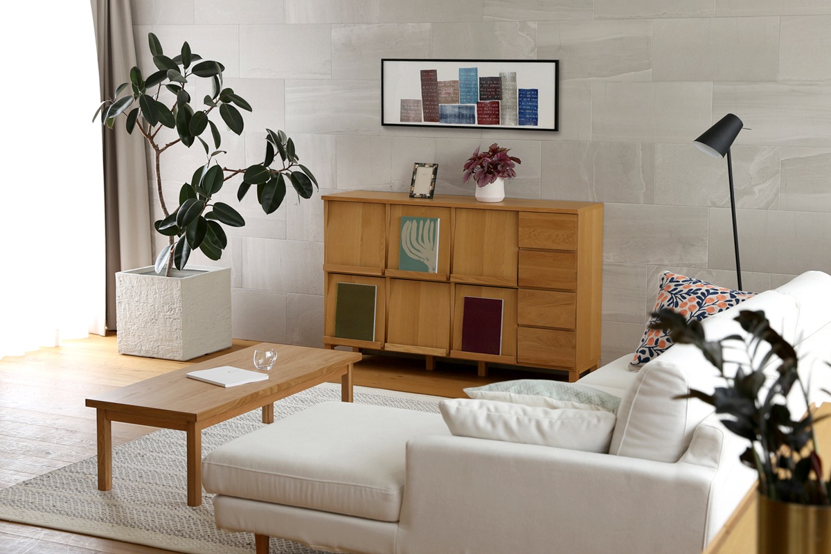 LECCE 120 TABLE オーク