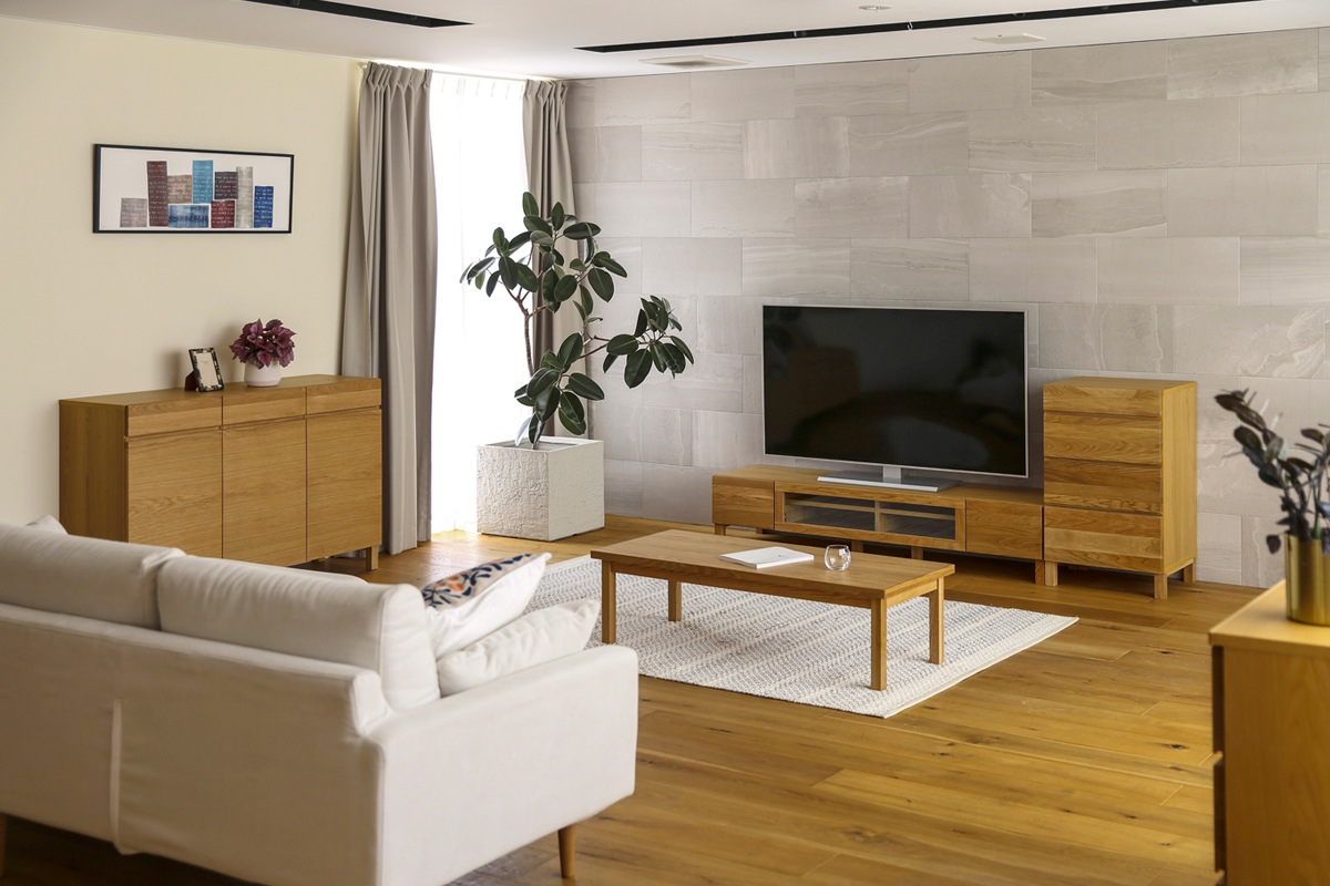 レッチェ 164TVボード OAK