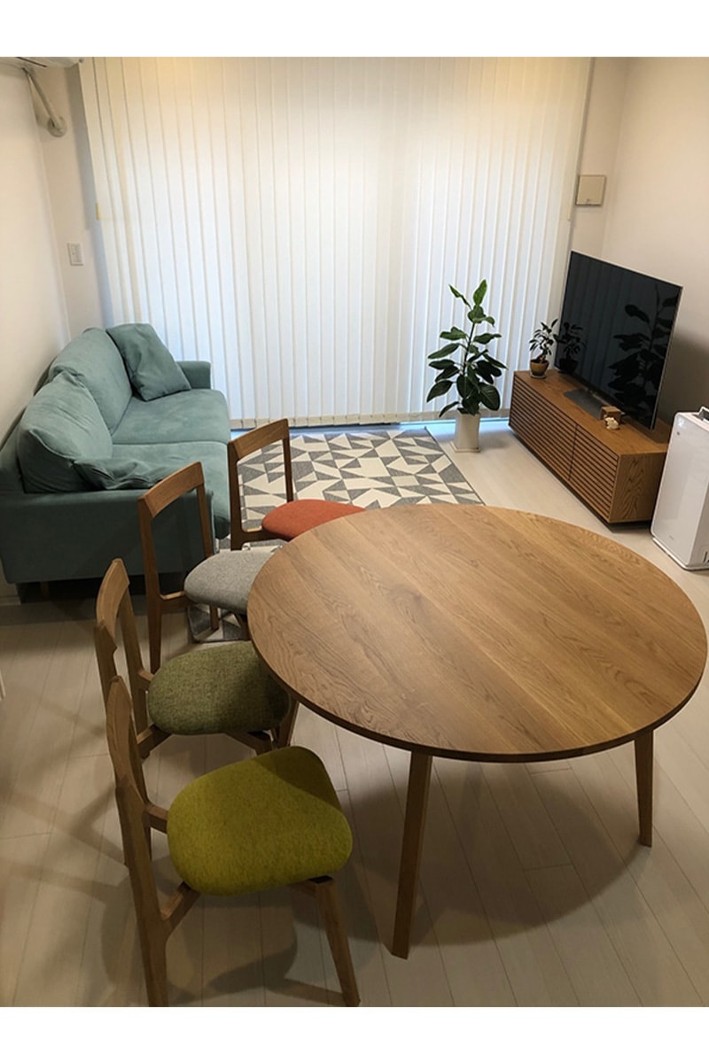 RIALTO CHAIR オーク/布座【受注生産品】