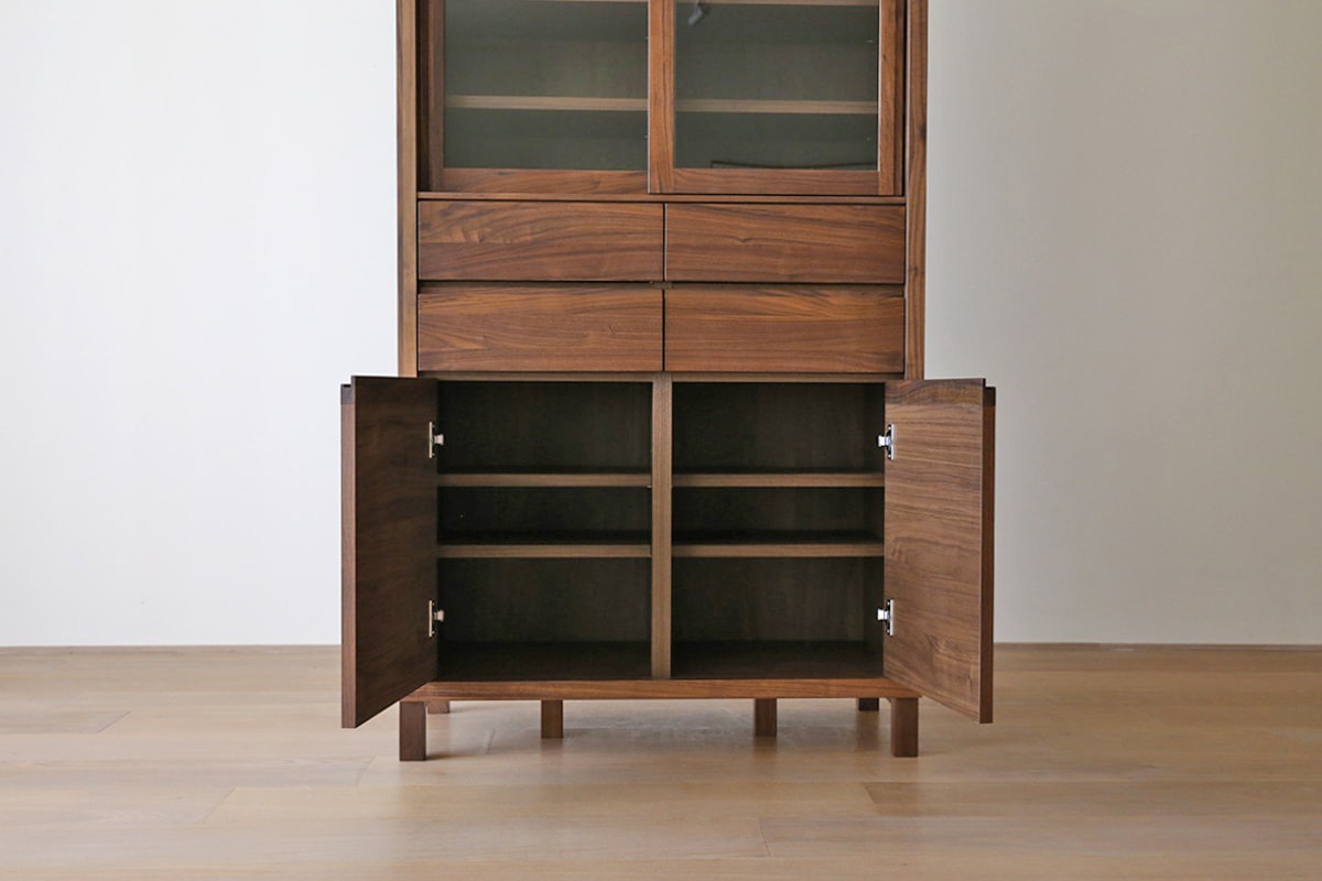 CANO 85トールカップボード ウォルナット