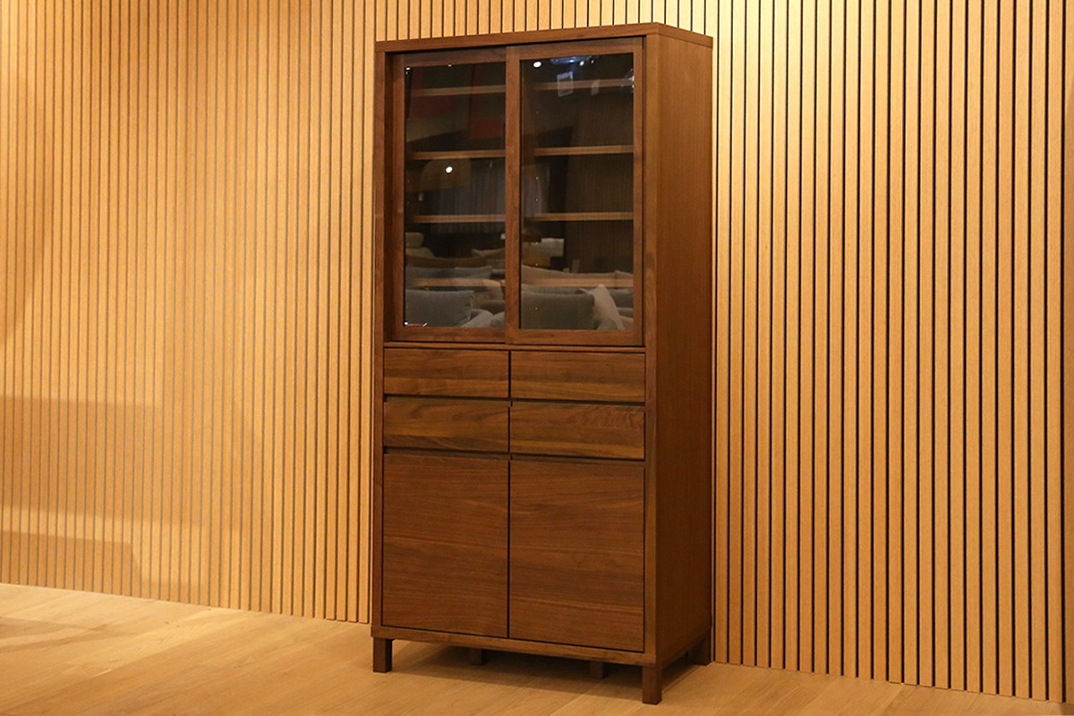 CANO 85トールカップボード ウォルナット