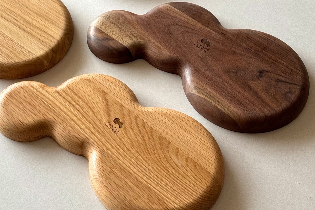 WOOD TRAY ウッドトレイ バルーントレイ3連 オーク/ウォルナット