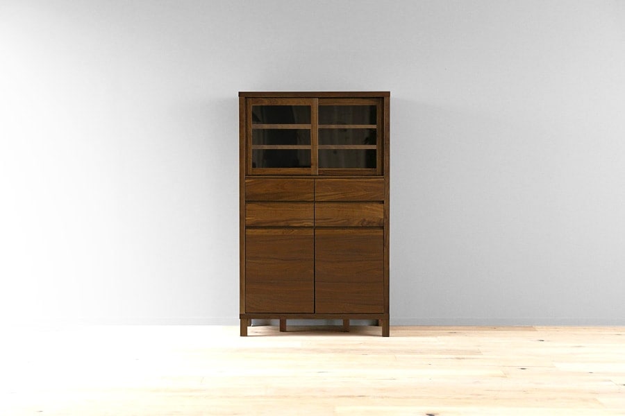CANO 85カップボード ウォルナット