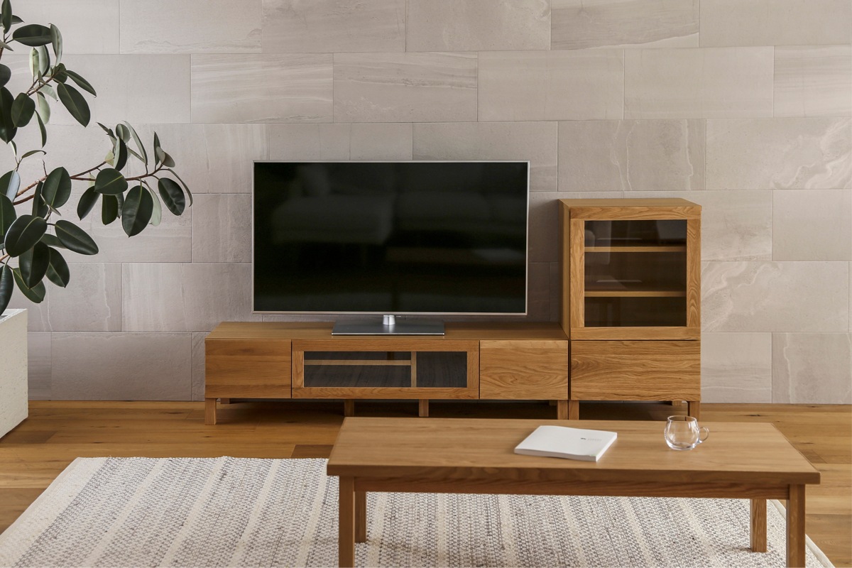 LECCE 50サイドボード（右開き・左開き）オーク