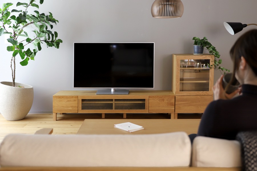 LECCE 50サイドボード（右開き・左開き）オーク