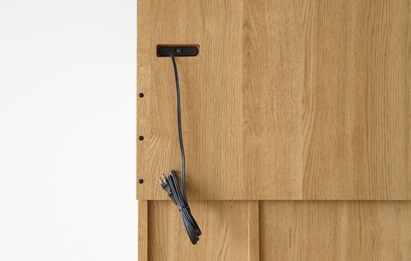 レッチェ 80ドレッサー(椅子付き)WO