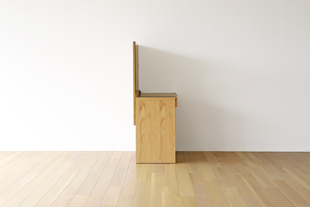 レッチェ 80ドレッサー(椅子付き)WO