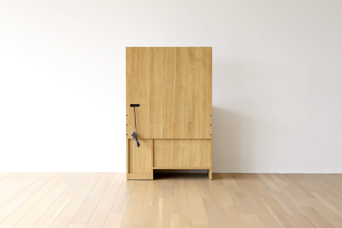 レッチェ 80ドレッサー(椅子付き)WO