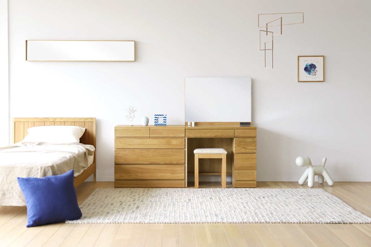 LECCE 80サイドチェスト オーク