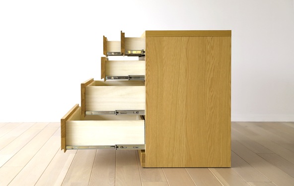 LECCE 80サイドチェスト オーク