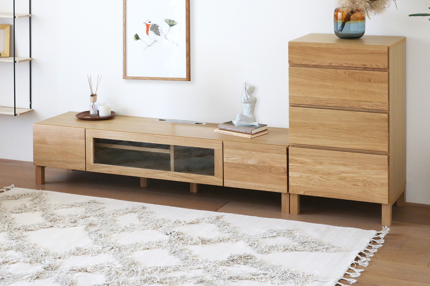 LECCE レッチェ 150TVボード OAK