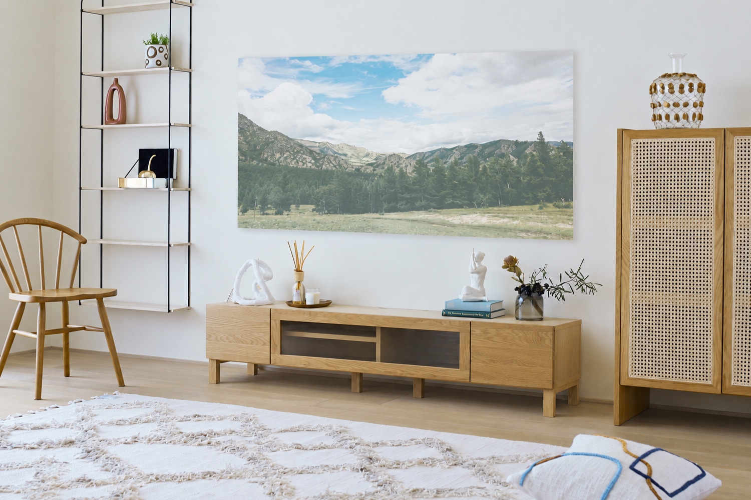 LECCE レッチェ 150TVボード OAK