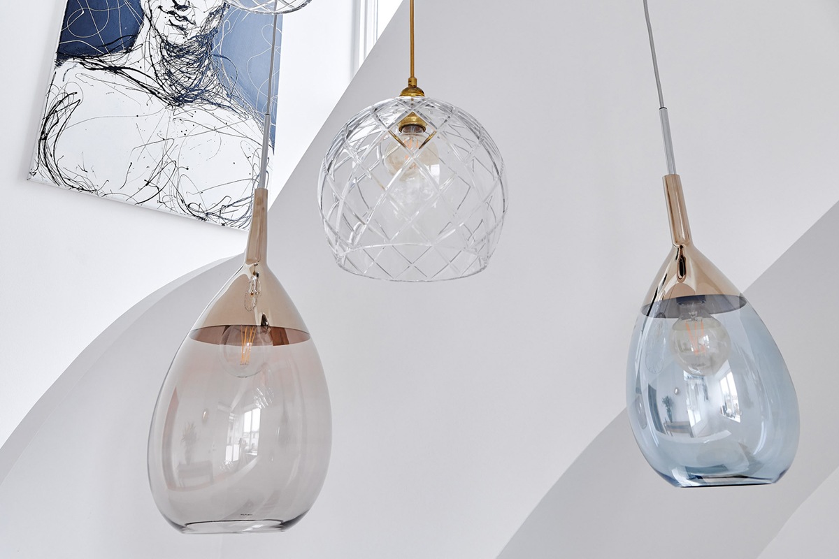 LUTE PENDANT LAMP-CHESTNUT BROWN φ14 (LEF-16)