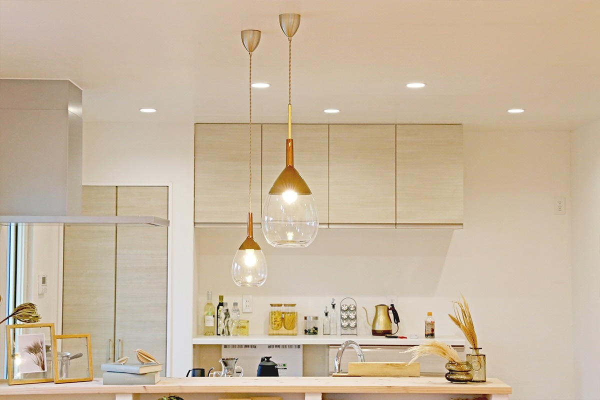 LUTE PENDANT LAMP-CHESTNUT BROWN φ14 (LEF-16)