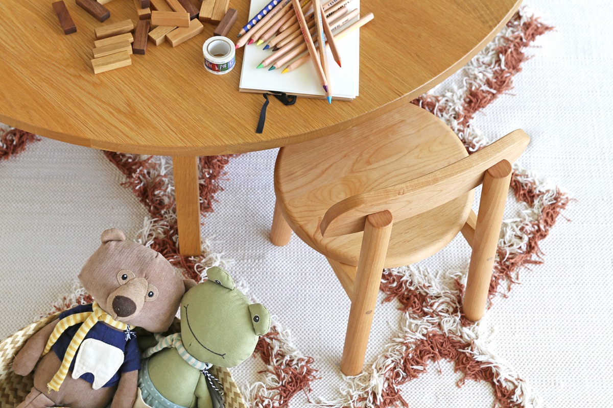 NIKA ニカ キッズチェア ナチュラル