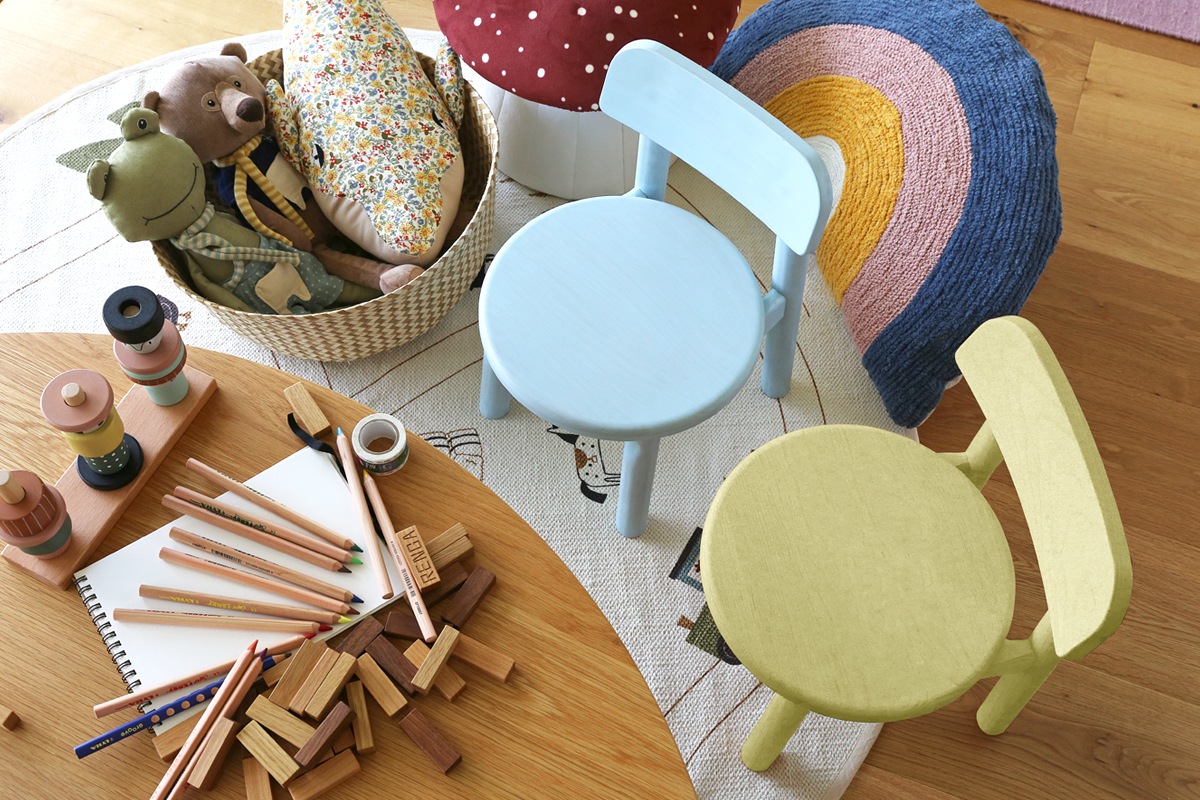 NIKA ニカ キッズチェア ナチュラル