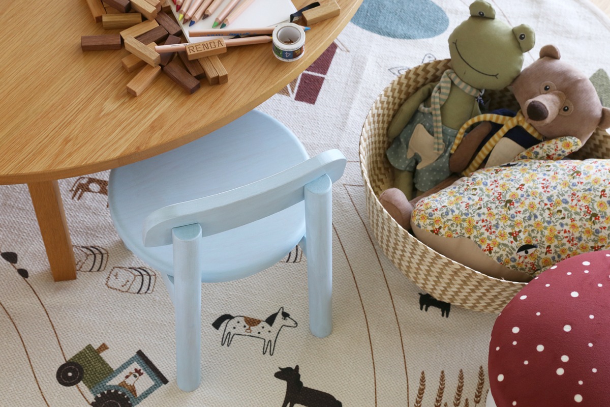 NIKA ニカ キッズチェア ナチュラル