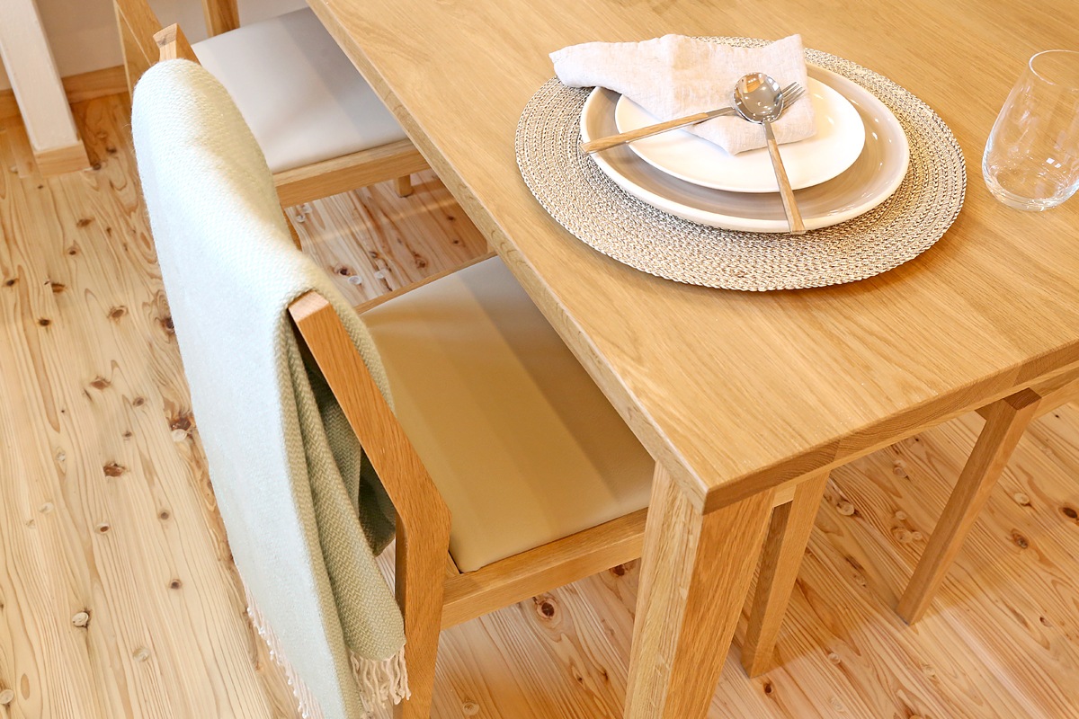 PLAIN DINING TABLE サイズオーダーオーク