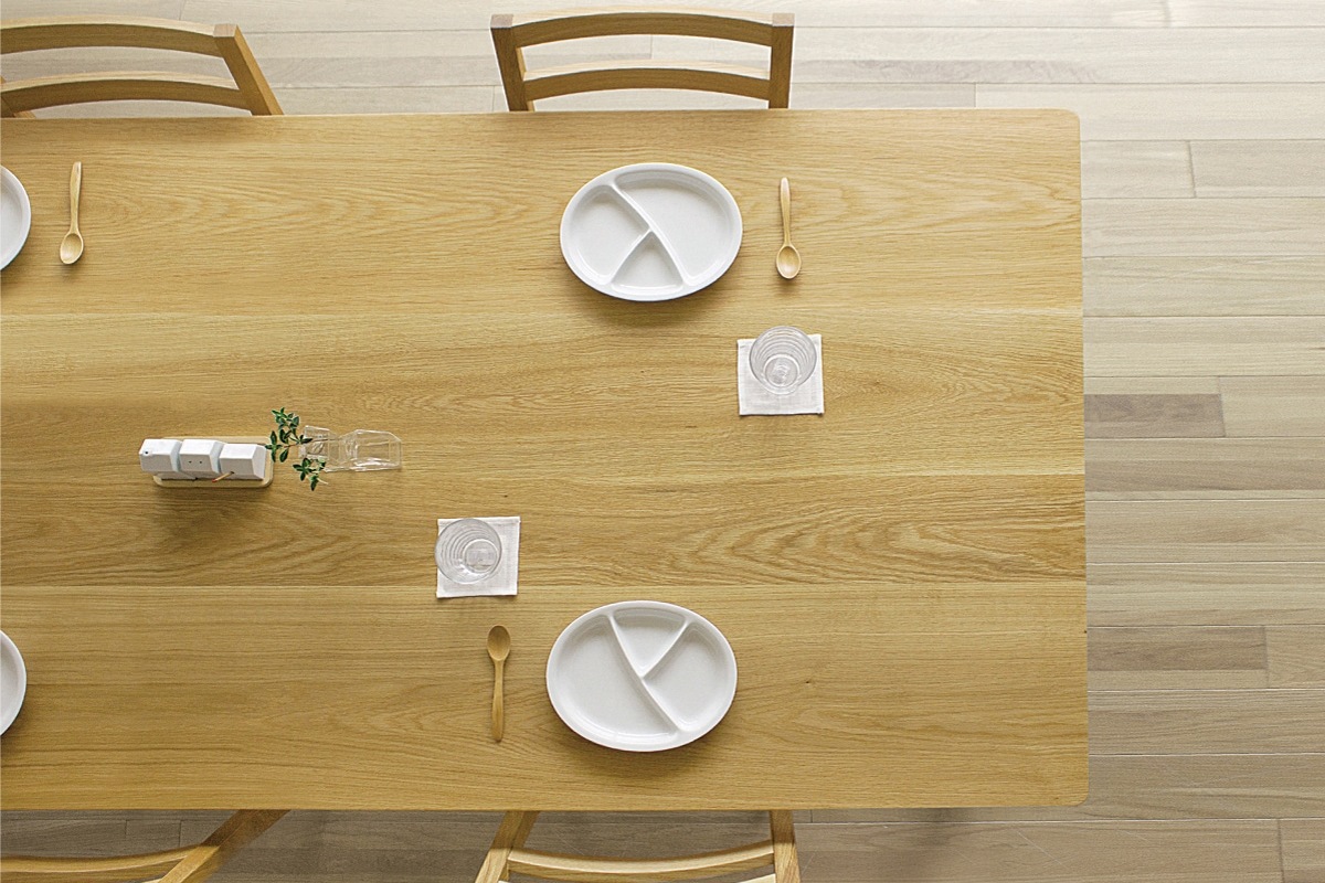 PLAIN DINING TABLE サイズオーダーオーク