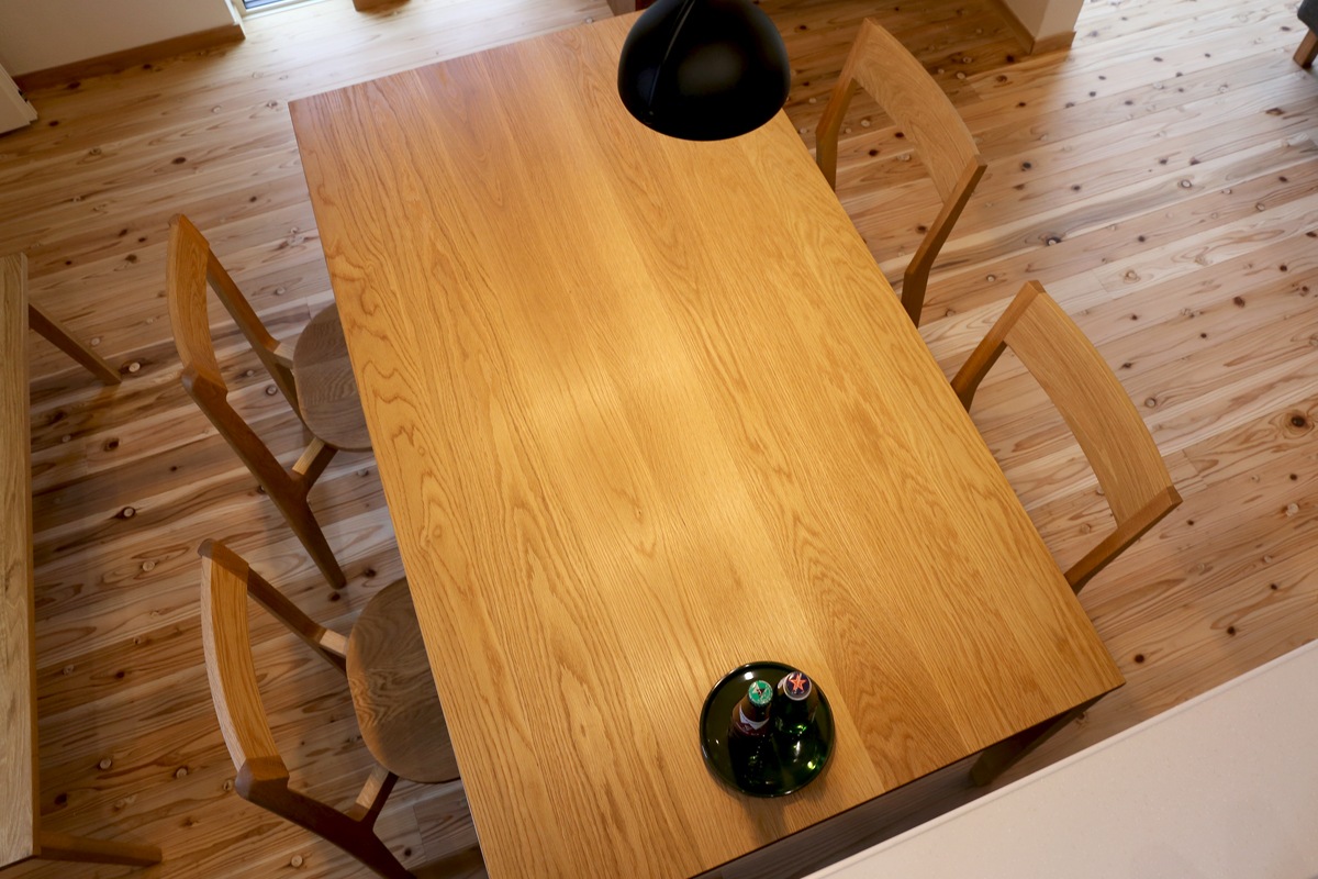 PLAIN DINING TABLE サイズオーダーオーク