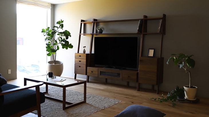 LEIRIA 154TVボード ウォルナット