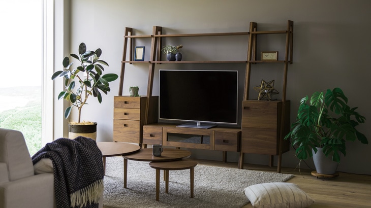 LEIRIA 154TVボード ウォルナット