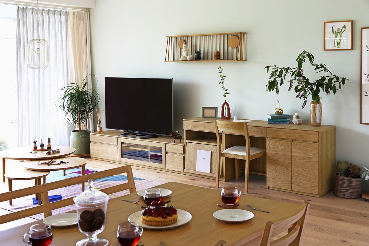 アスター ASTER 無垢天板 オーダーサイズ W30~240/D45~60 オーク